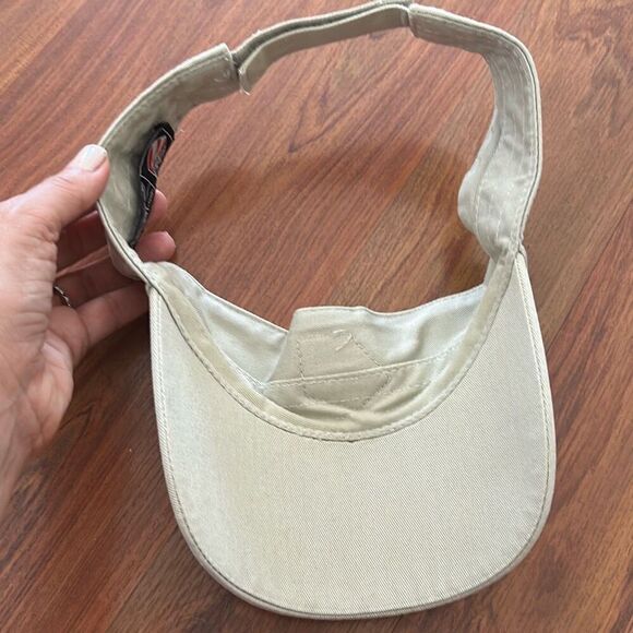 US ski team 2002 spyder visor beige  vintage - Picture 3 of 4